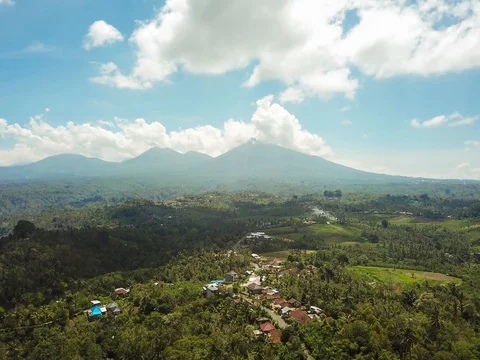 Bali 4K Drone Hyperlapse Stock Footage 99017946