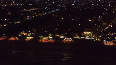 Bali beach night Vídeos de archivo 122821572