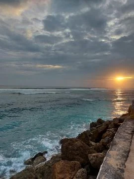 Bali beach Stock Photos