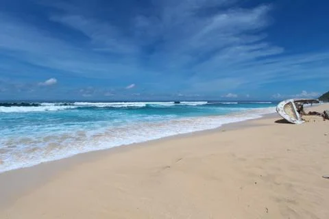 Bali blue beach Foto stock
