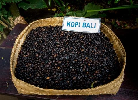 Bali coffee Stock Photos
