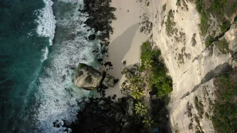 Bali Diamond Beach Drone 動画素材 137820892