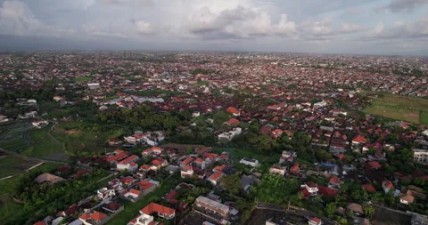 Bali faces challenges of rapid development and overtourism amid beautiful Stock Footage 334720266
