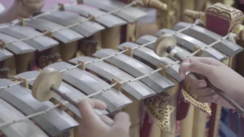 Bali gamelan Stock Footage 278963522
