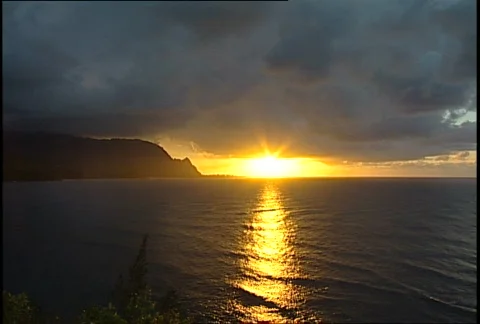 Bali Hai Sunset Stock Footage 704340