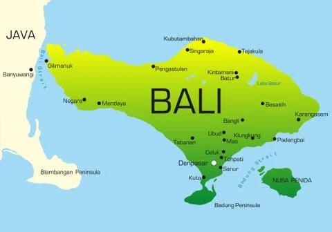 Bali Stock Illustration