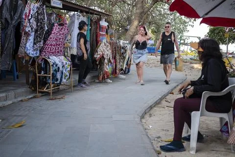 Bali to implement 10 USD tourist tax in 2024, Denpasar, Indonesia - 13 Sep 2023 Foto stock