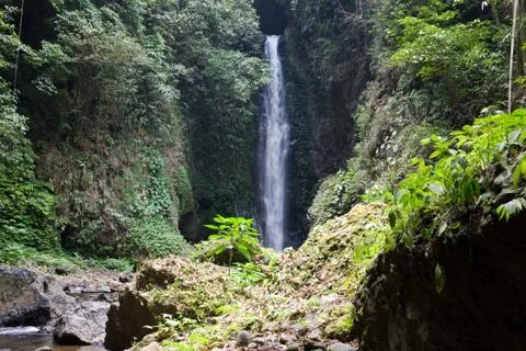 Bali, Indonesia, fall Git-Git Fotos Stock