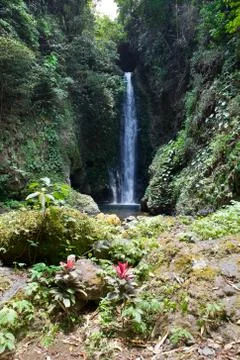 Bali, Indonesia, fall Git-Git Fotos Stock