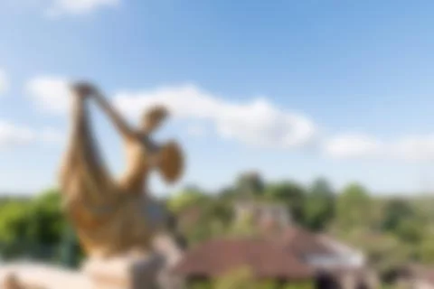 Bali Indonesia Travel theme blur background Stock Photos