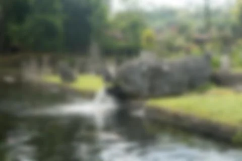 Bali Indonesia Travel theme blur background Stock-Fotos