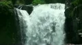 Bali Indonesia tropical waterfall closeup HD Footage
