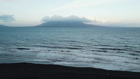 Bali Island from Java Beach, Indonesia Vídeos de archivo 341312632