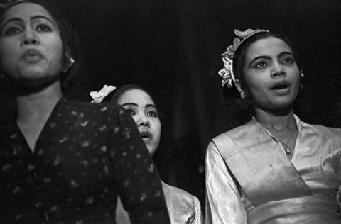 Bali Java Tanzgruppe Auftritt einer Tanzgruppe aus Bali und Jave, Deutschl... Stock-Fotos