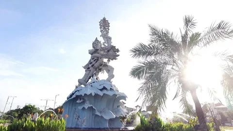 Bali Landmark Stock Footage 91857165