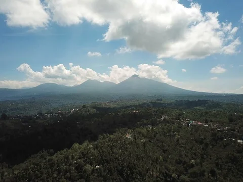 Bali Mountain Timelapse Stock Footage 99018118