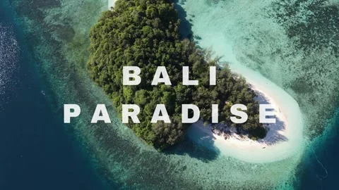 Bali Paradise Stock Footage 312149645