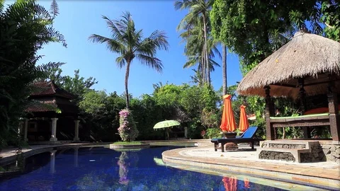 Bali - perfect place for meditation and relaxation (loopable) Stock Footage