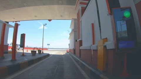 Bali Road Hyperlapse Stock Footage 106081657