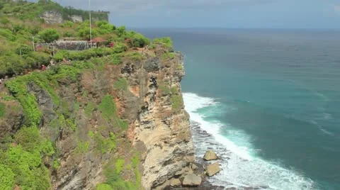 Bali. Sacred Ubud monkey forest. Mountain view. 스톡 동영상 11597855