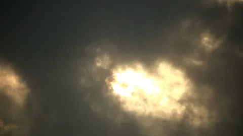 Bali Sunset Clouds Stock Footage 12298250