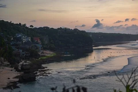 Bali Sunset 스톡 사진