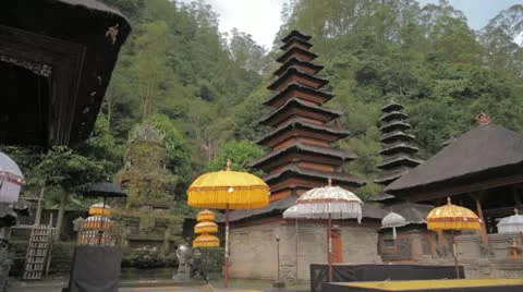Bali temple Stock Footage 11850198
