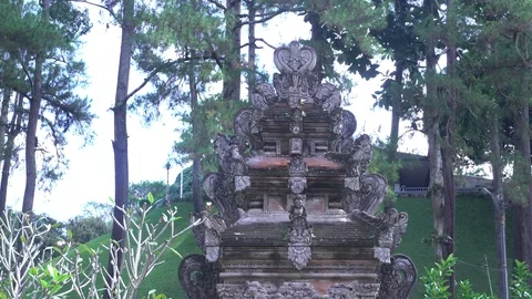 Bali Temple gates Stock Footage 113335052