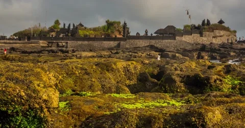 Bali Temple Motionlapse 4k Stock Footage 44366364