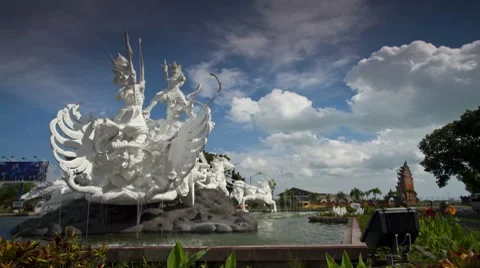 Bali  Time Lapse Video stock 8549557