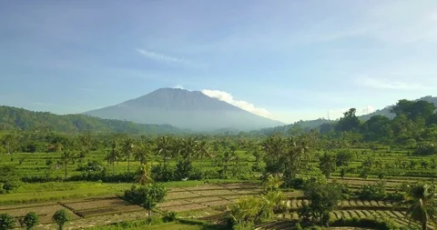 Bali, volcano Agung Видео 125850486