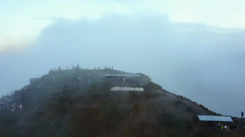 Bali Volcano, Indonesia 2 Stock Footage 148123308