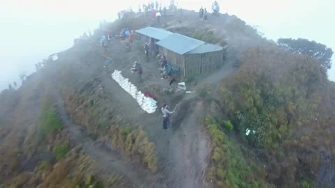 Bali Volcano, Indonesia 4 Stock Footage 148123368