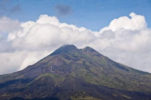 Bali volcano Stock Photos