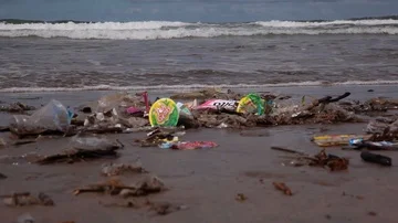 Bali waste Stockbeeldmateriaal 85505085