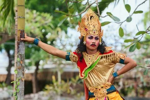 Balinese dancer Stock Photos