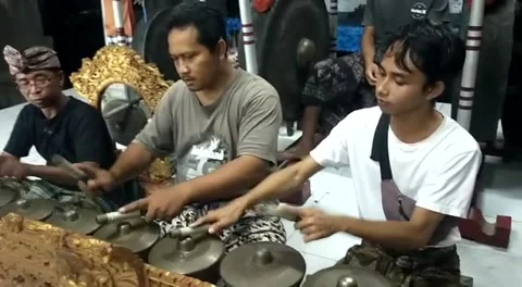 Balinese Gamelan Stock Footage 235962988