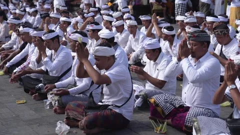 Balinese Hindu Video stock 296101057