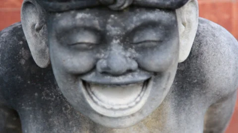 Balinese Statue Stock Footage 67371042