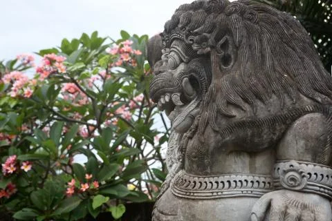 Balinese statue Stock Photos