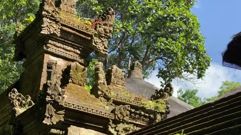 Balinese temple Stock Footage 156368285