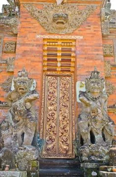 Balinese temple Stock Photos