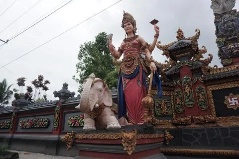 Balinese temple Stock Photos