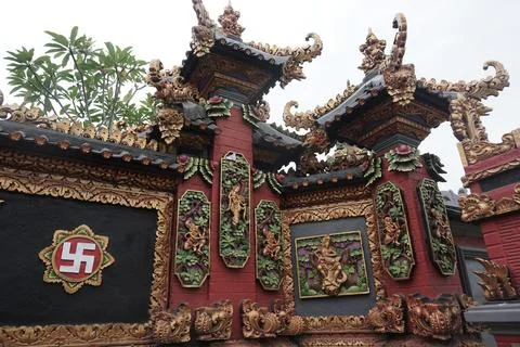Balinese temple Stock Photos