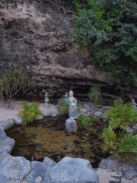 Bali's dancer Statue Stock-Fotos