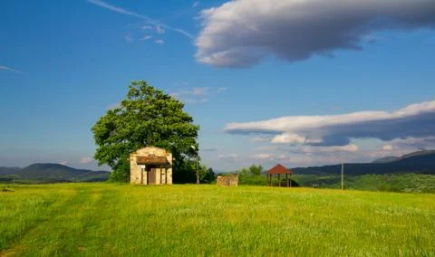 Balkan chapel Stock Photos