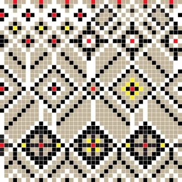 Balkan pattern 스톡 일러스트