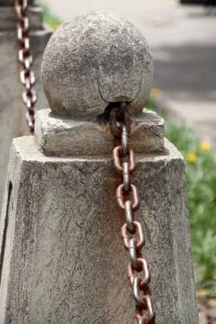 Ball and chain Stock Photos