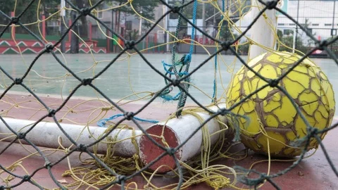 Ball and goal Video stock 118040357