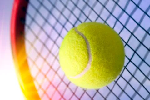 Ball and Racket Stock Photos